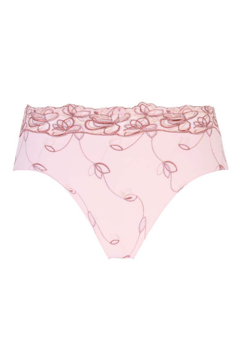 Diva Embroidered Briefs, Alternate, color, LILAC