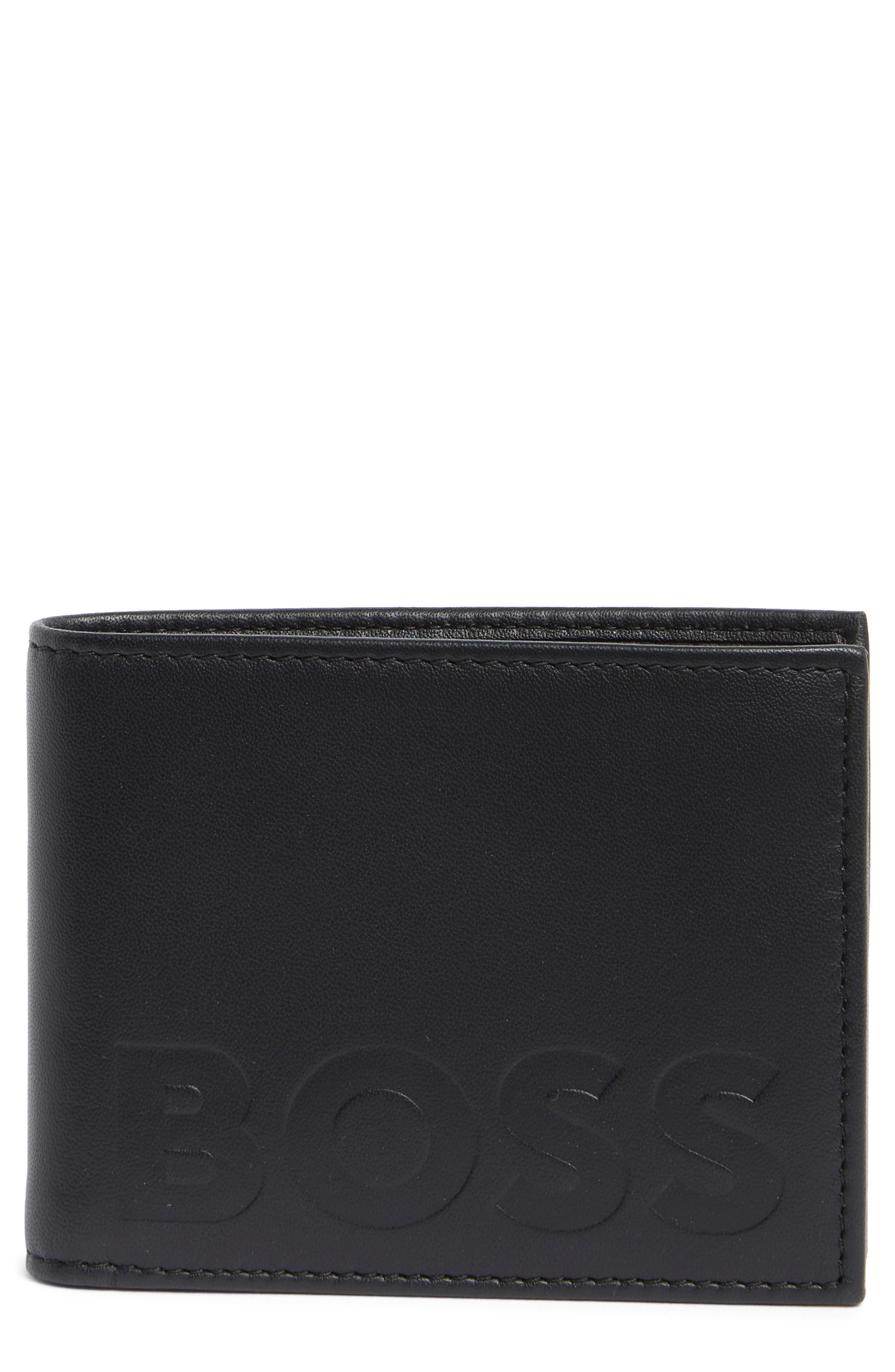 BOSS Laslo Leather Bifold Wallet