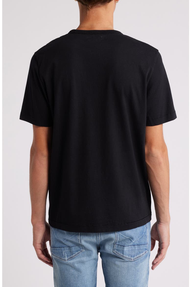 Organic Cotton Tee, Alternate, color, DEEP BLACK