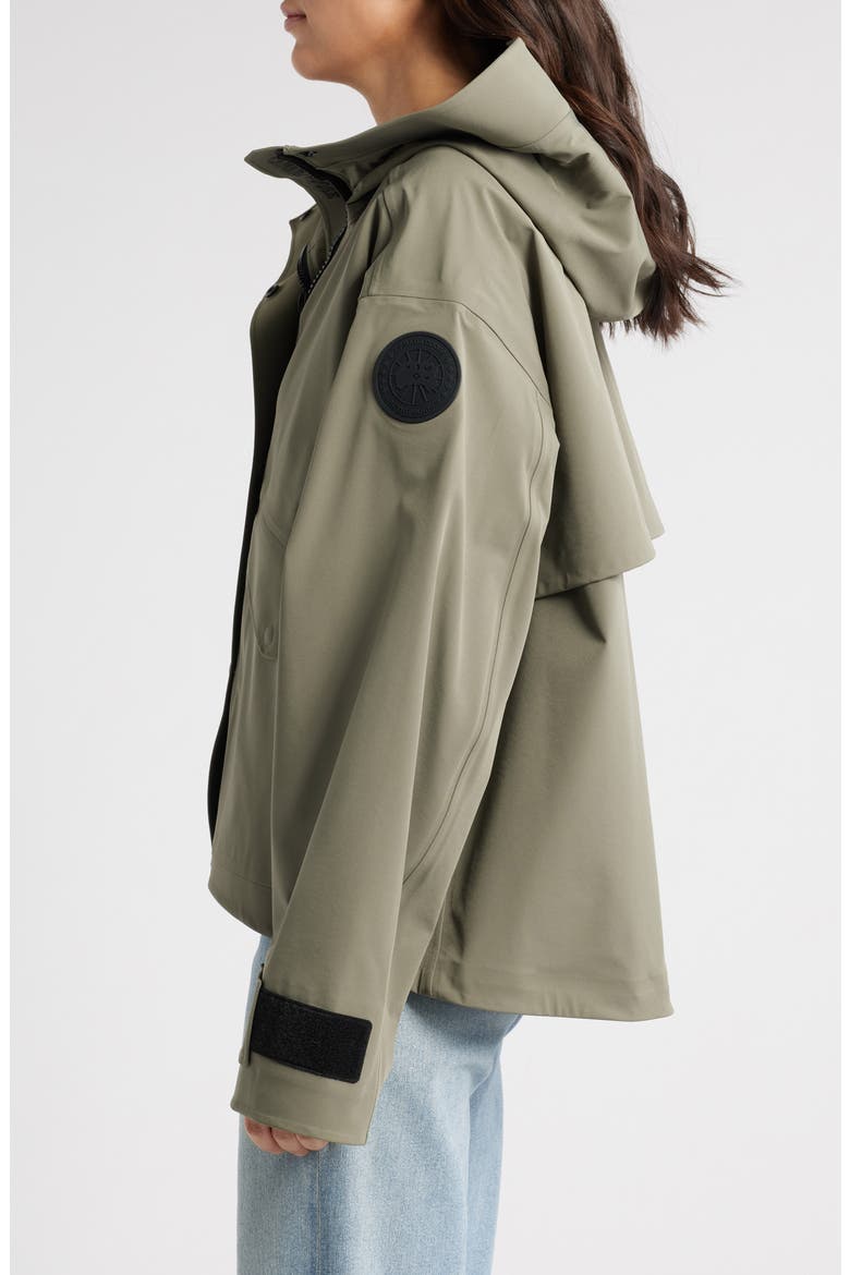 Tofino Hooded Rain Jacket, Alternate, color, SMOKEY SAGE