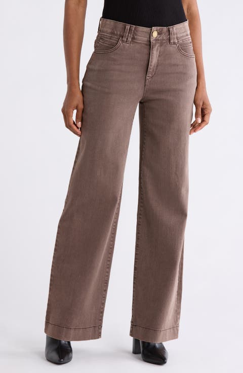 High Waist Wide Leg Jeans