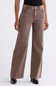 Democracy High Waist Wide Leg Jeans