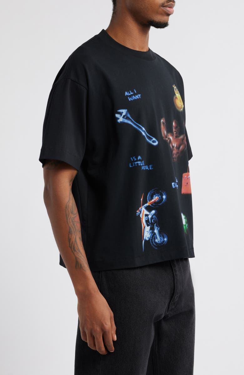 JUNGLES Objects of Desire Oversize Graphic T-Shirt, Alternate, color, 