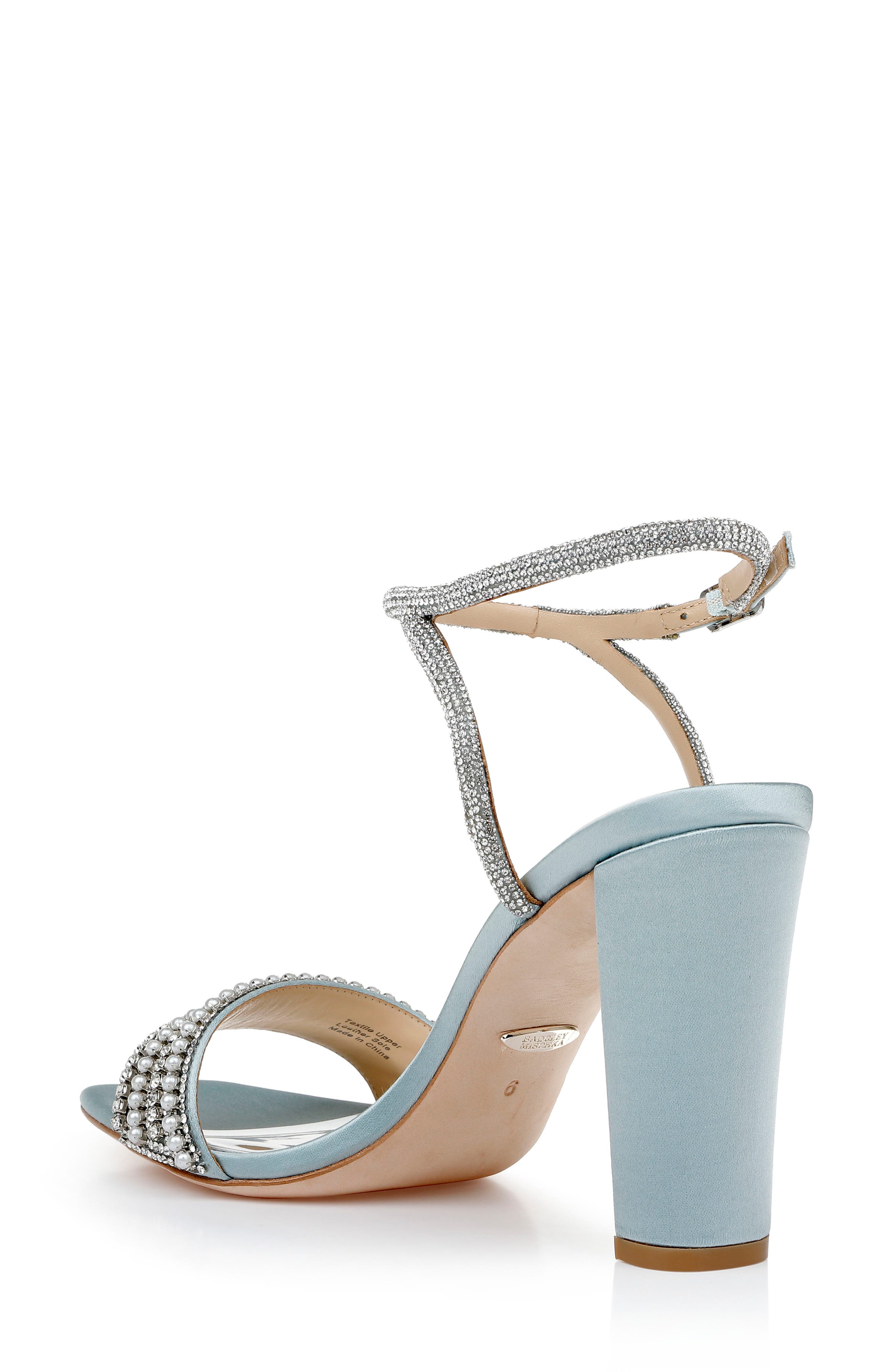 BADGLEY MISCHKA Collection Kari Ankle Strap Sandal, Alternate, color, Mist St