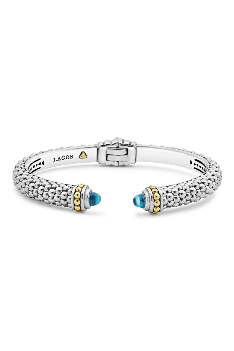 Rittenhouse Hinge Cuff, Main, color, SWISS BLUE TOPAZ