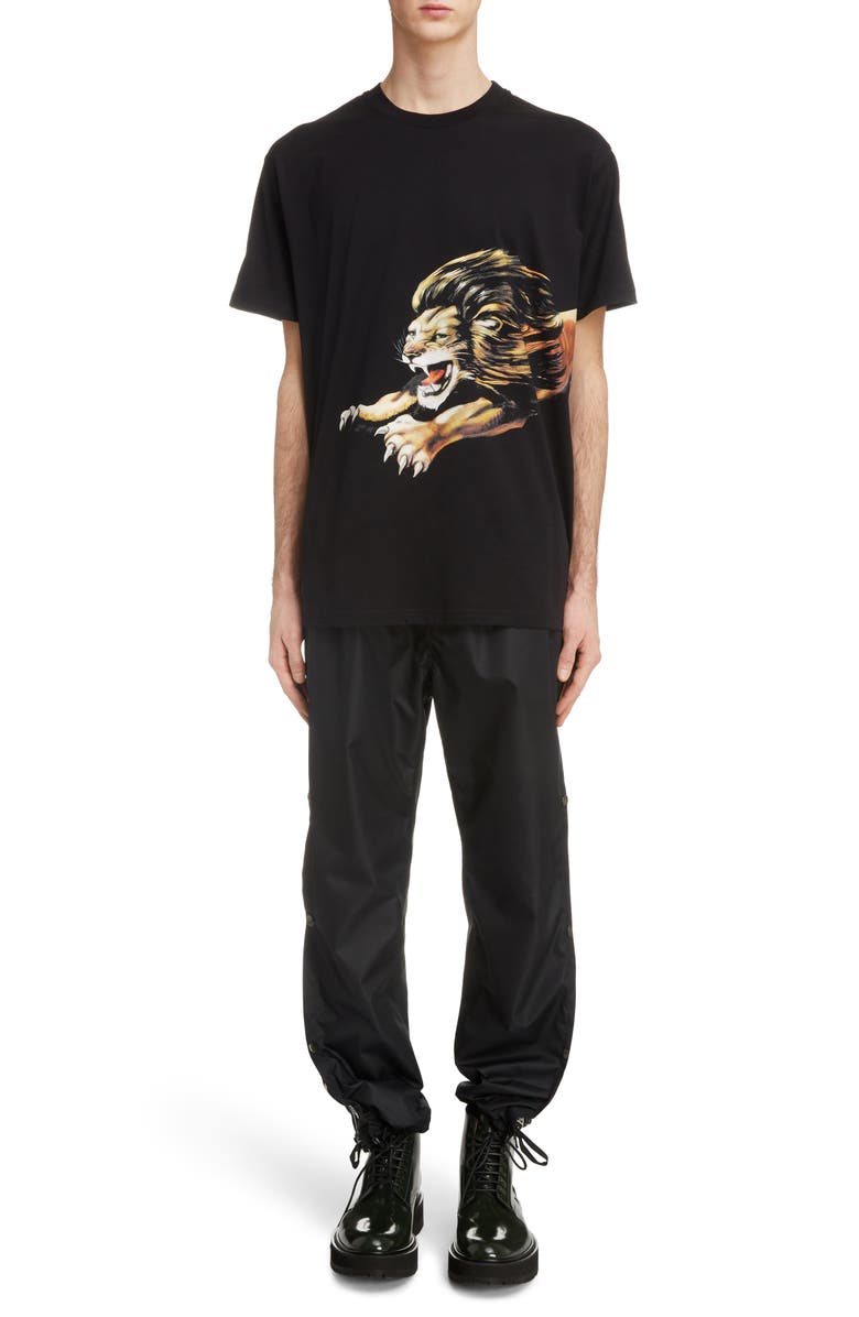 Givenchy Lion Graphic T-Shirt, Alternate, color,
