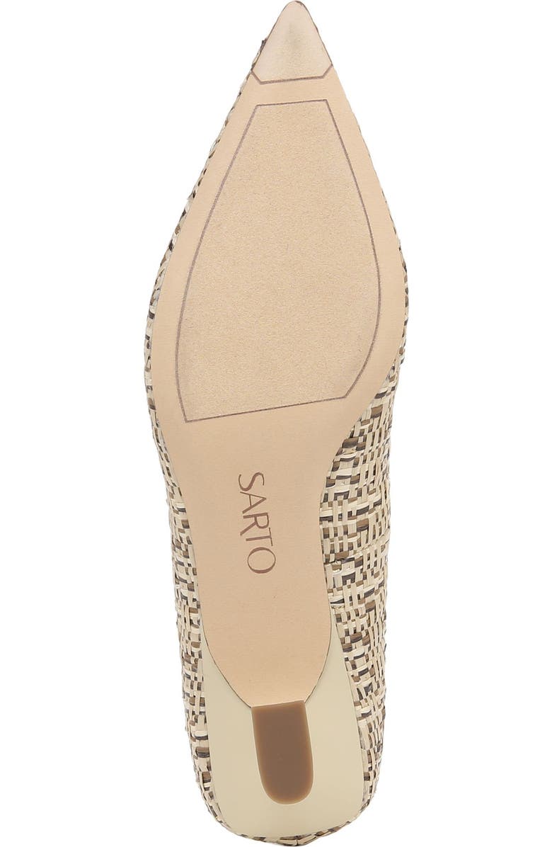 SARTO by Franco Sarto Diva Pointed Toe Kitten Heel Pump, Alternate, color,