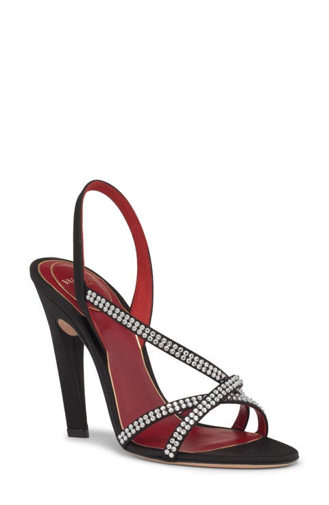 Crystal Embellished Slingback Sandal (Women)