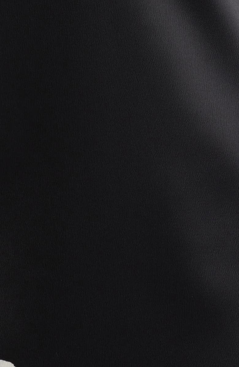 Anne Klein Floral Print Satin Midi Dress, Alternate, color, 