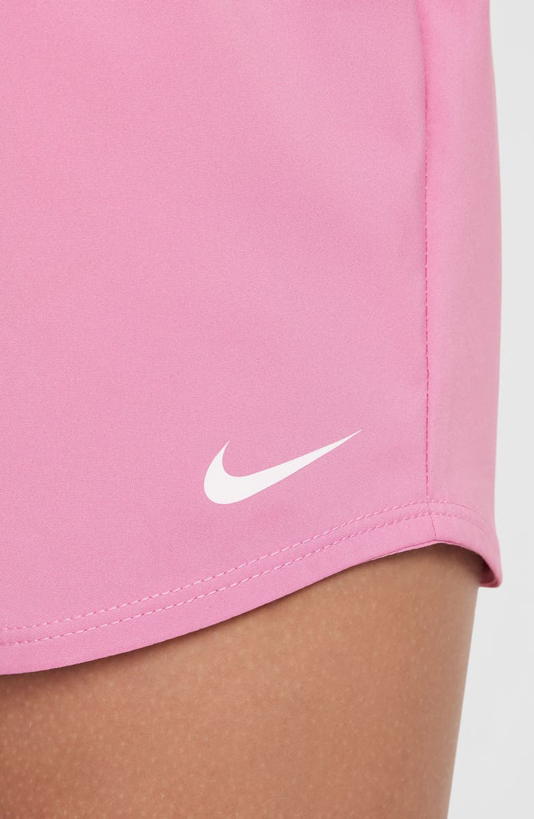 Nike Kids' Dri-FIT One Training Shorts, Alternate, color, Magic Flamingo/ White