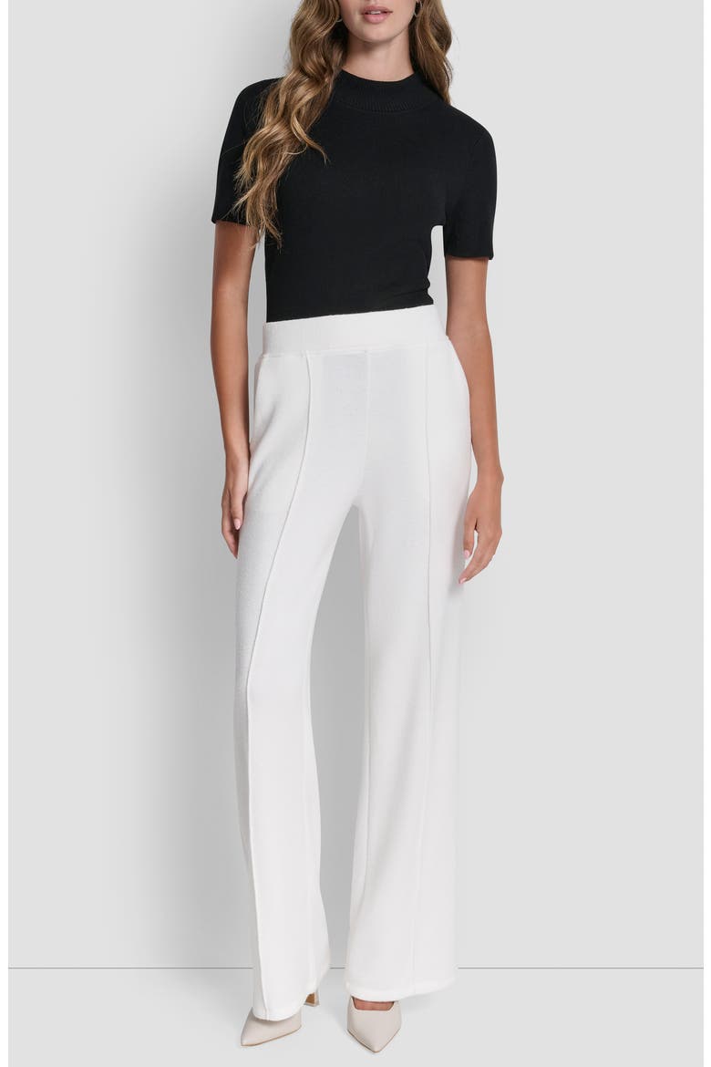 Mere Hacci Wide Leg Pants, Alternate, color, IVORY