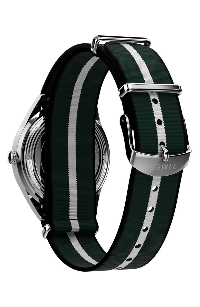 Timex<sup>®</sup> Marlin<sup>®</sup> Jet Webbing Strap Watch, 38mm, Alternate, color, Green