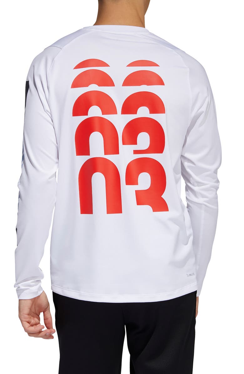 adidas Moto Pack FreeLift Long Sleeve T-Shirt, Alternate, color,