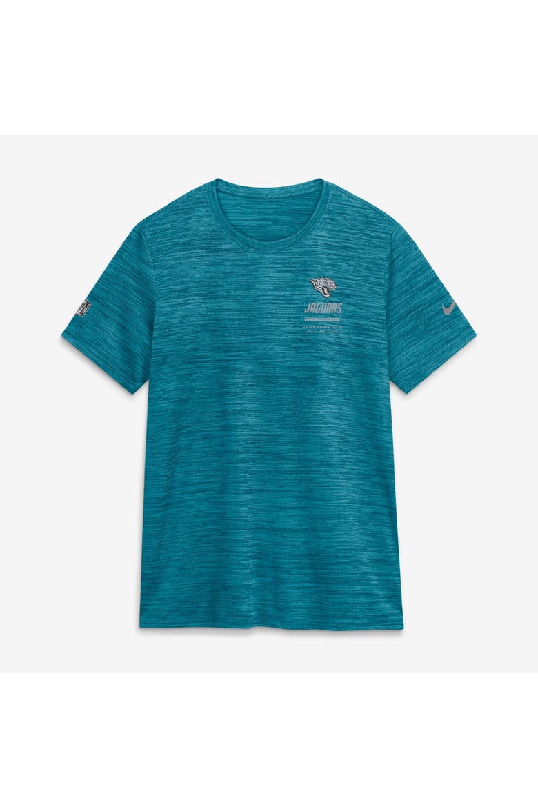 Women's Nike Teal Jacksonville Jaguars Sideline Velocity Dri-FIT T-Shirt, Alternate, color, Teal