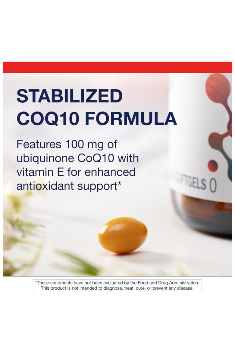CoQ10 ST-100 Heart Energy Antioxidant Support Softgels 120 Softgels, Alternate, color, None