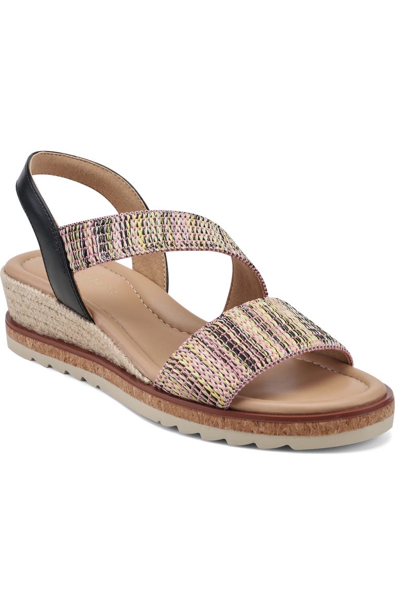 Easy Spirit Sabina Wedge Sandal, Main, color,