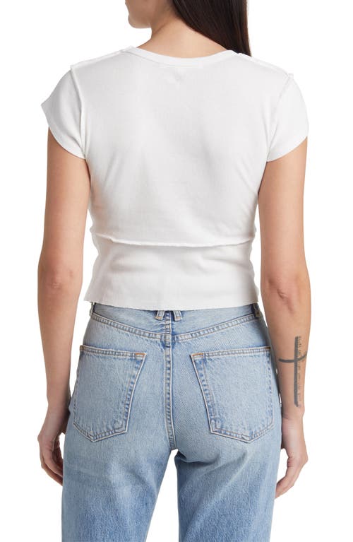 SLVRLAKE SLVRLAKE RE-WORKED COTTON T-SHIRT 