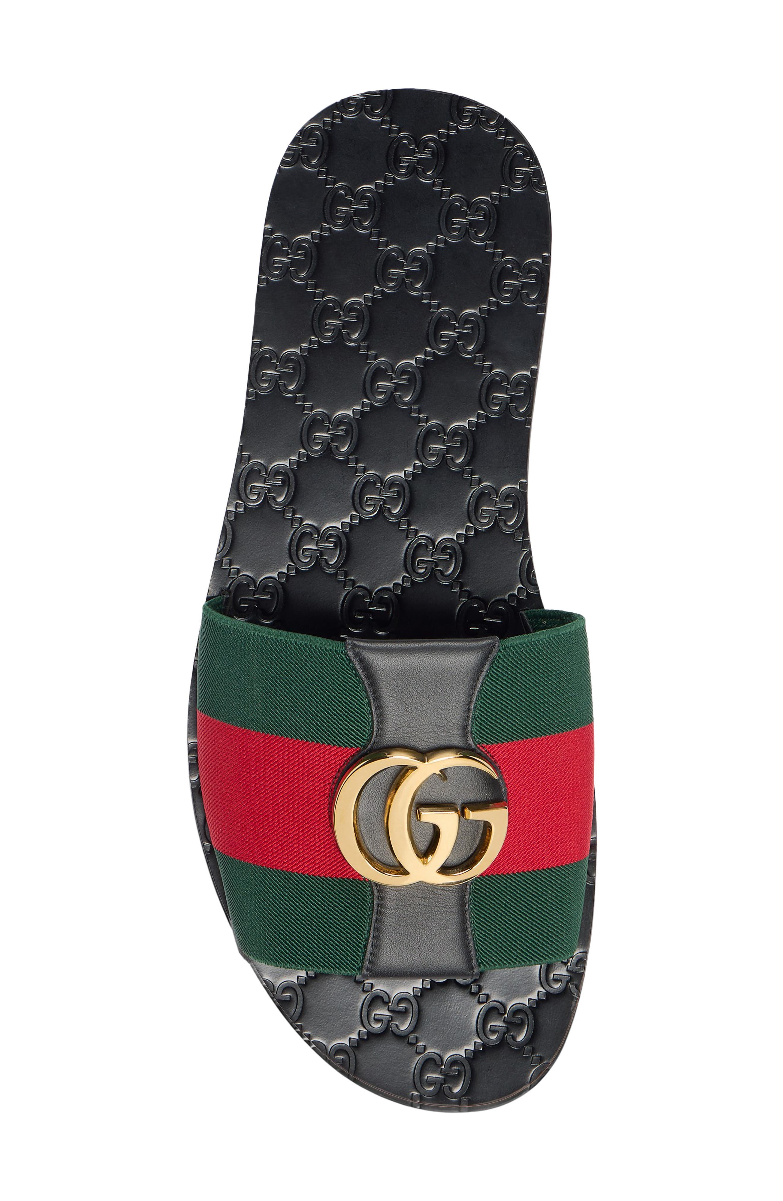 Gucci Kika Slide Sandal Men), Alternate, color, 