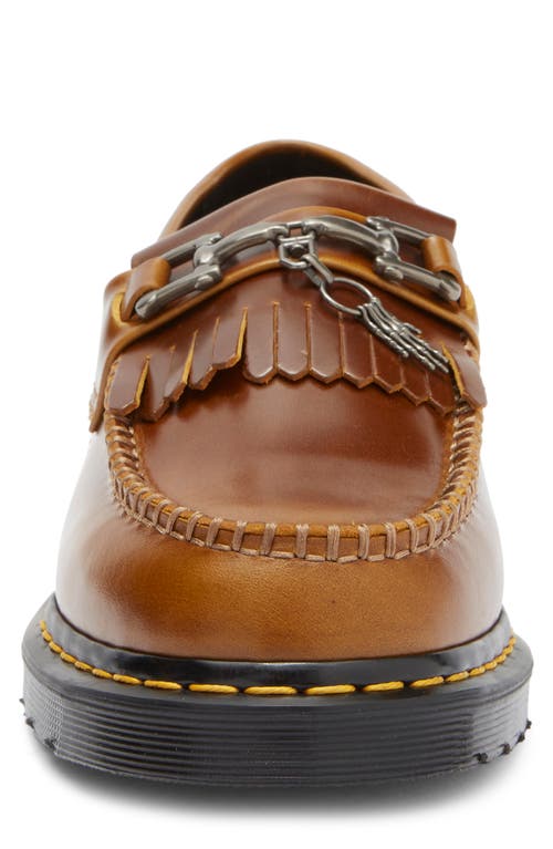 Dr. Martens' Dr. Martens Adrian Kiltie Fringe Bit Loafer In Mustard