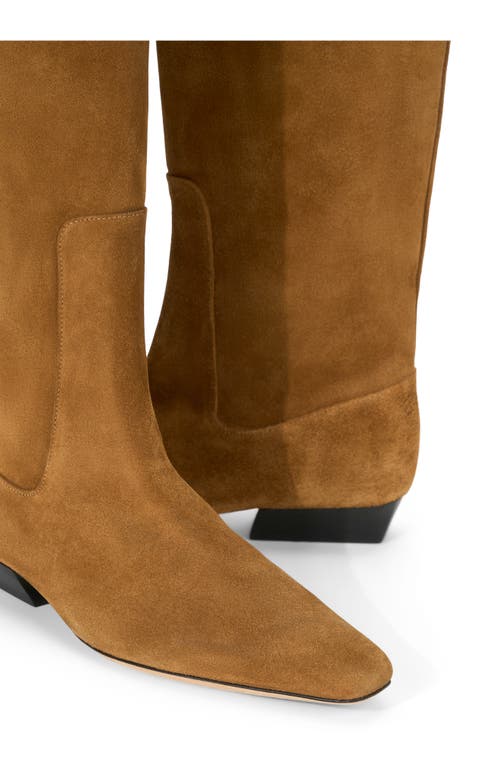 Staud Wally Knee High Boot In Animal Print