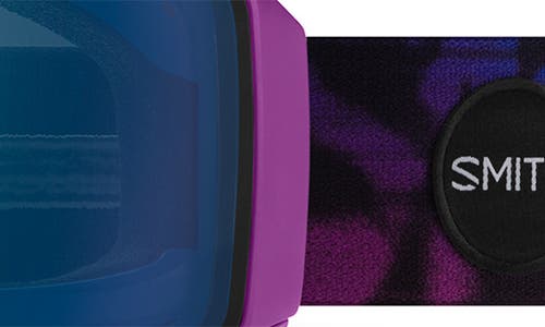 Shop Smith 4d Mag™ Xl Low Bridge Fit Chromapop™ Snow Goggles In Copy Cat/chromapop Blue