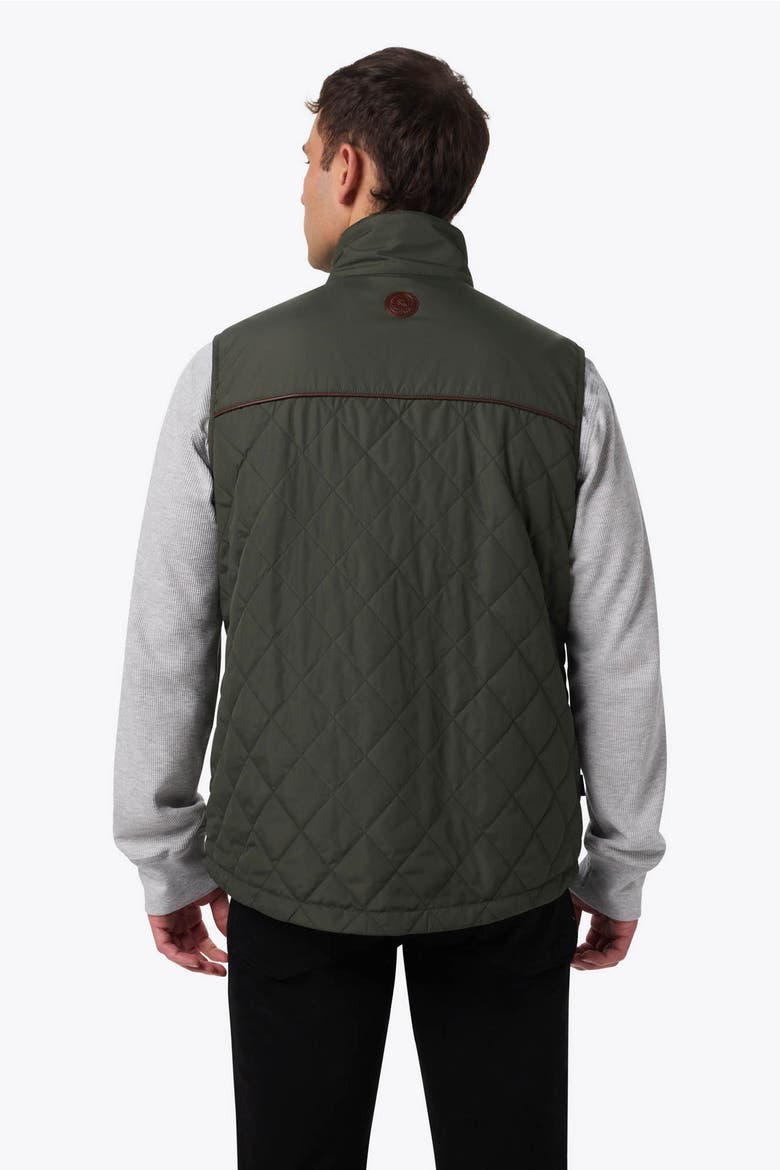 Men's Duke Heated Vest, Alternate, color, Forest Green