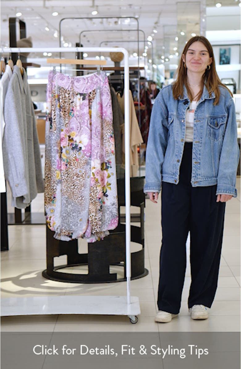 Vesper Patchwork Print Pants, sales video thumbnail