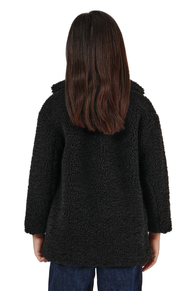 Apparis Kids' Anouck Faux Shearling Peacoat, Alternate, color, 