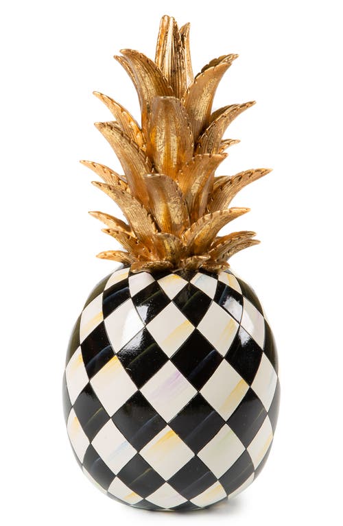 Mackenzie-childs Mackenzie Childs Marquee Pineapple Sculpture In Multi