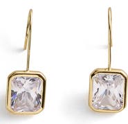 BaubleBar Fallon Bezel Drop Earrings