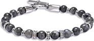 EYE CANDY LOS ANGELES Liam Labradorite Beaded Bracelet