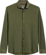 Stone Rose Two Tone DryTouch® Performance Button-Up Shirt