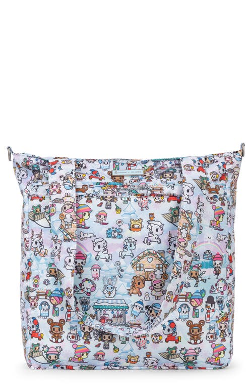 JuJuBe Ju-Ju-Be Be Light Diaper Tote in Tokidoki Snow Day 