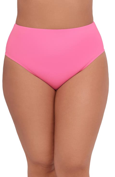 High Waist Classic Swim Bottoms