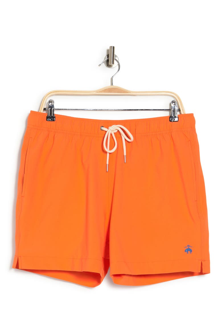 Swim Trunks, Alternate, color, VERMILLION ORANGE