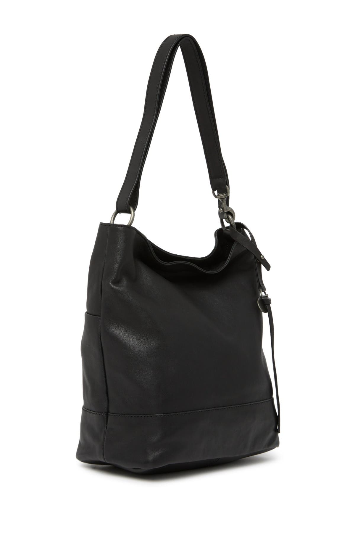 Lucky Brand Lina Small Leather Bucket Bag, Main, color, 