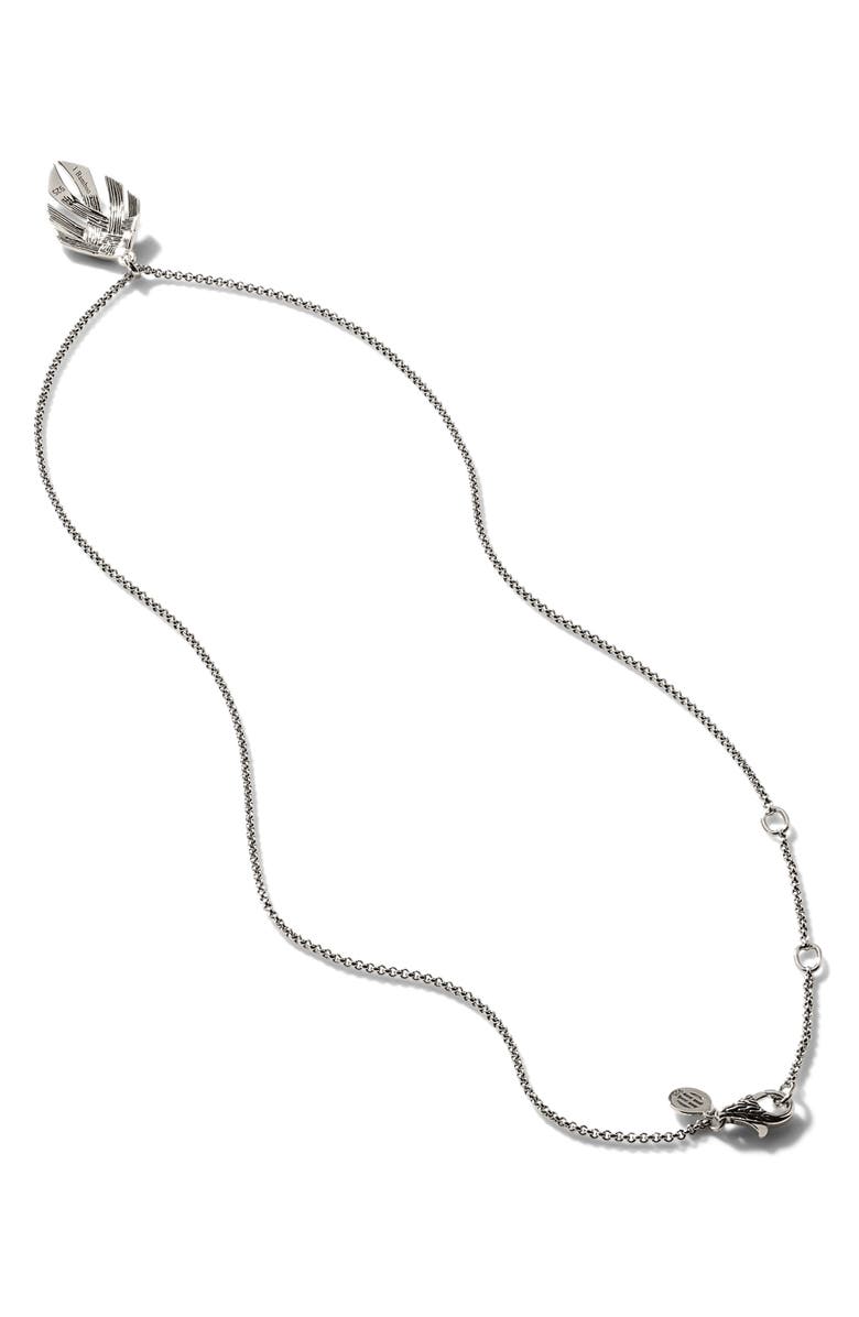 John Hardy Bamboo Woven Pendant Necklace, Alternate, color, 