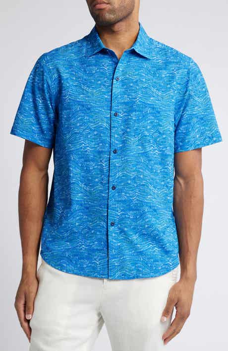 Tommy Bahama Bahama Coast Monte Rio Geo IslandZone® Short Sleeve Button-Up Shirt