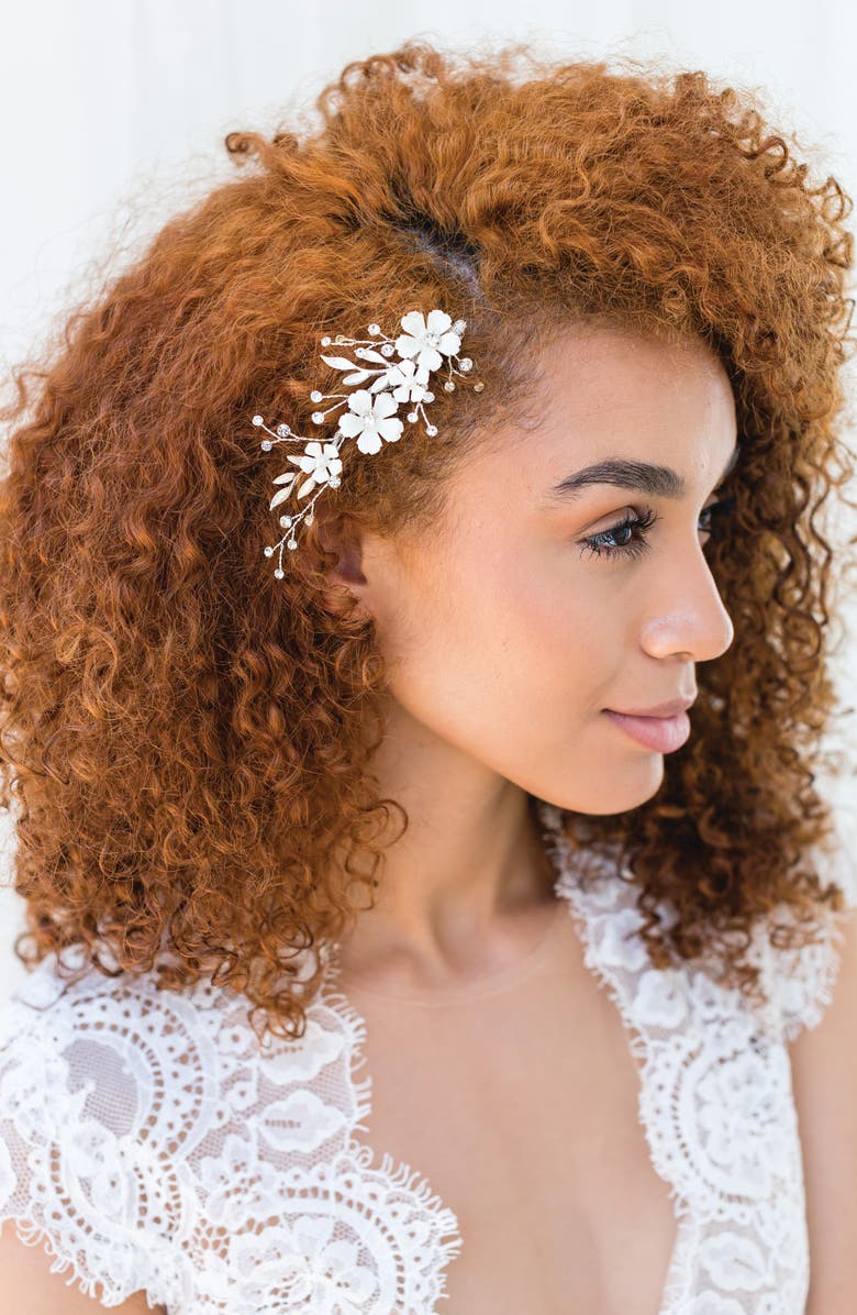 Brides & Hairpins Xael Comb, Alternate, color, Silver