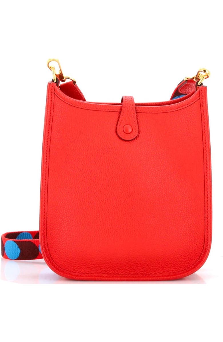 Pre-Owned Hermes Evelyne Bag Gen III Maurice TPM, Alternate, color, Rouge De Coeur