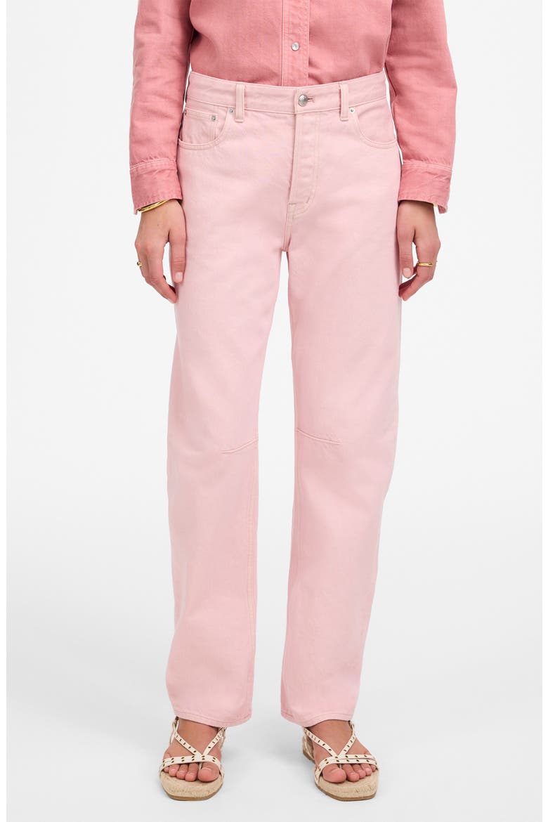 The Darted Barrel-Leg Jeans, Main, color, SUBTLE BLOSSOM