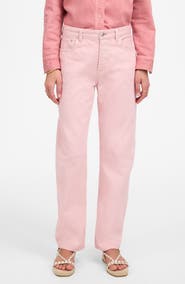 Madewell The Darted Barrel-Leg Jeans