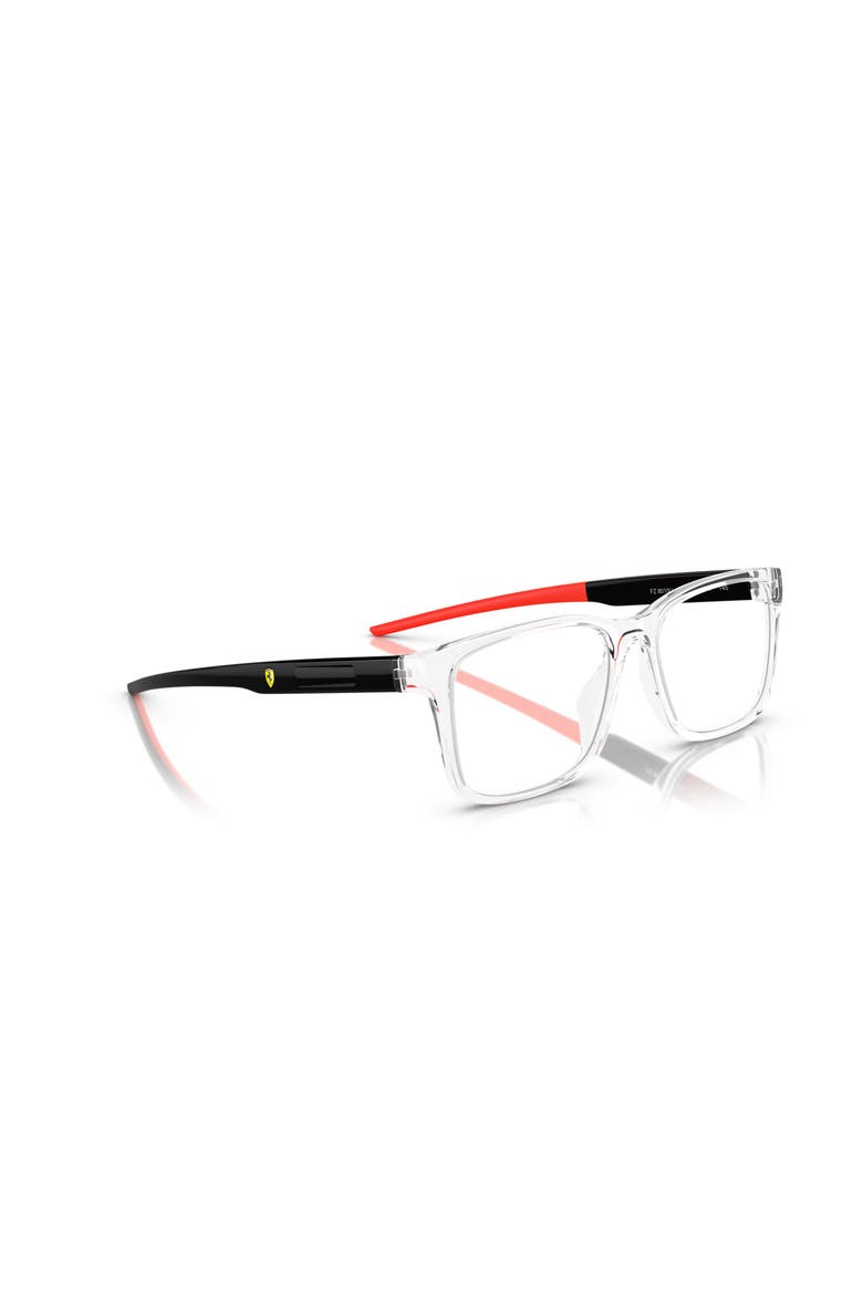 59mm Square optical glasses, Alternate, color, Transparent