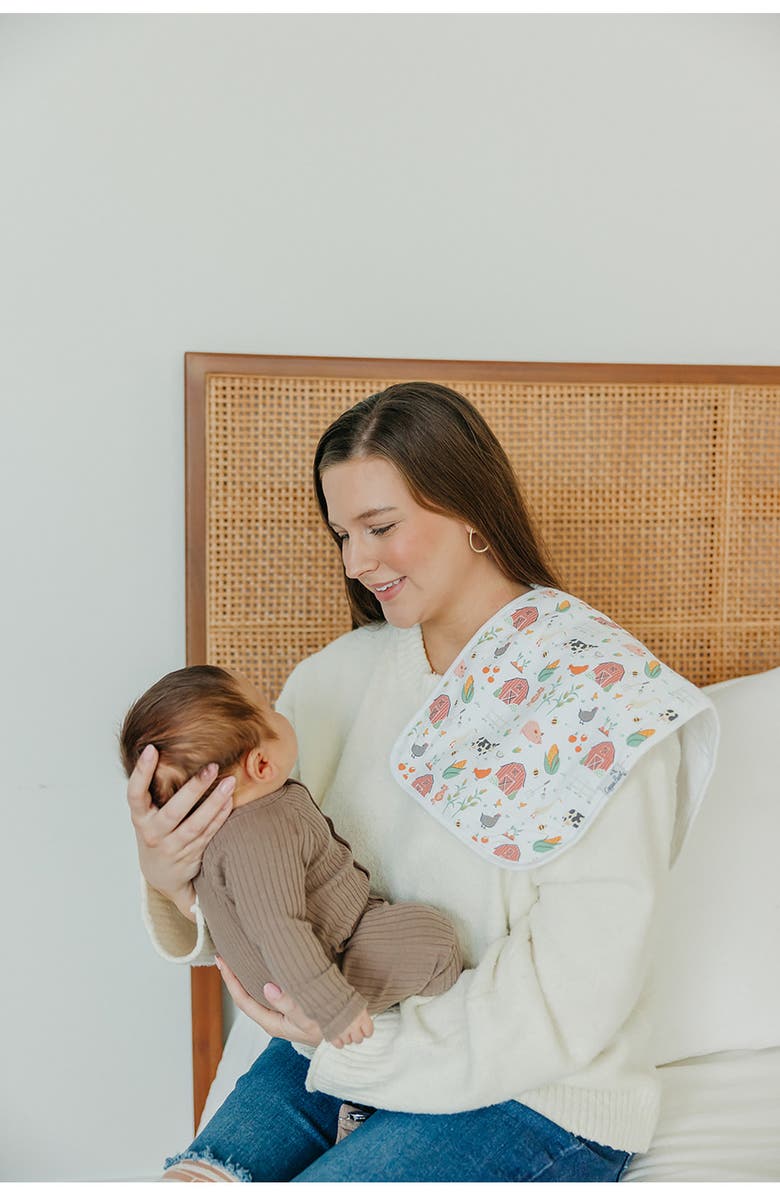 Copper Pearl Assorted 3-Pack Burp Cloths, Alternate, color,