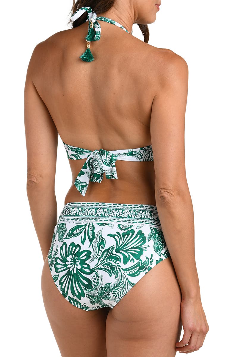La Blanca Botanical Bikini Top, Alternate, color, Jungle
