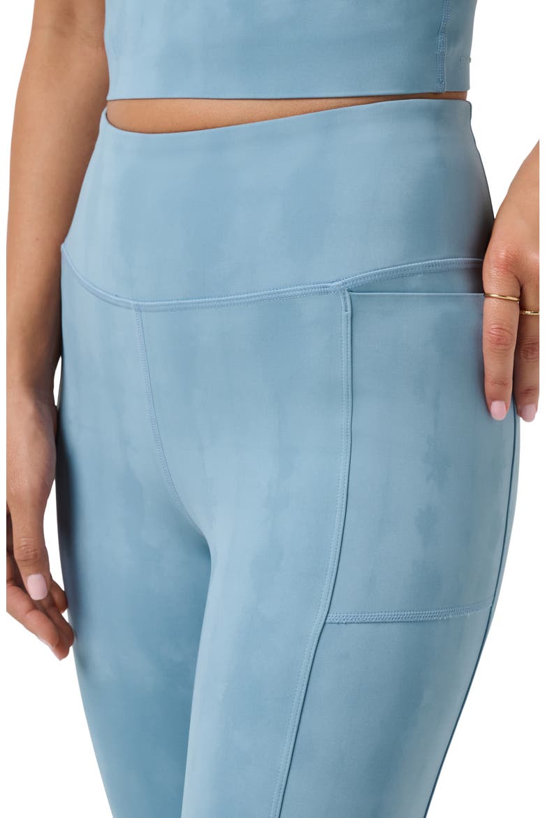 Moveknit Bonded Pocket Leggings, Alternate, color, SMOKE BLUE MULTI