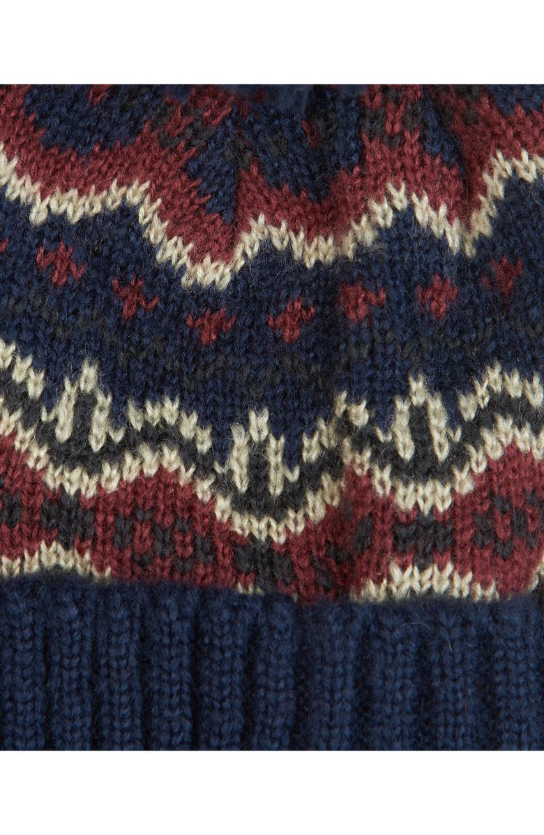 Barbour Case Fairisle Beanie, Alternate, color, 