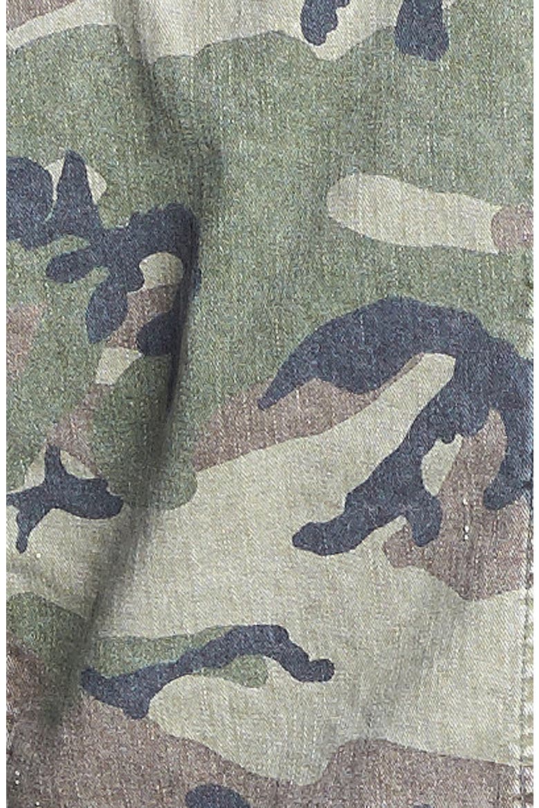 'Wesley' Camo Jacket, Alternate, color, OLIVE CAMO