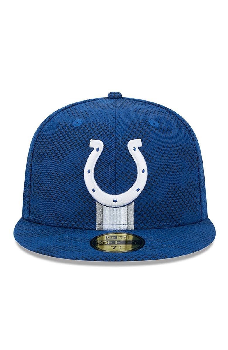 New Era Men's New Era  Royal Indianapolis Colts 2024 Sideline 59FIFTY Fitted Hat, Alternate, color, Royal