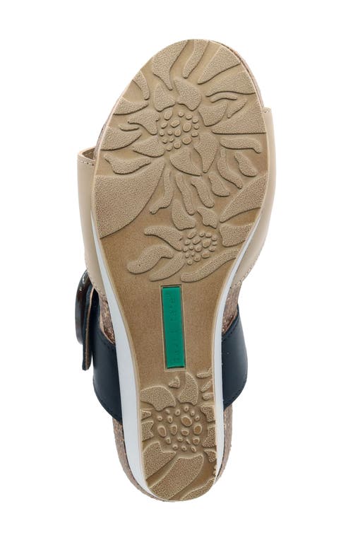 DAVID TATE DAVID TATE FANTASY PLATFORM WEDGE SLIDE SANDAL